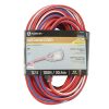 General Purpose Cords * | Southwire 100 Ft. 12/3 Sjtw Usa Outdoor Heavy-Duty Extension Cord With Power Light Plug