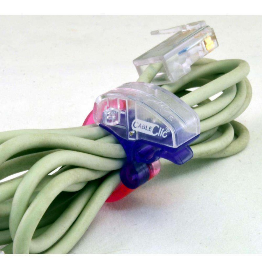 Extension Cord Accessories * | Unbranded Micro Cable Clic Pink