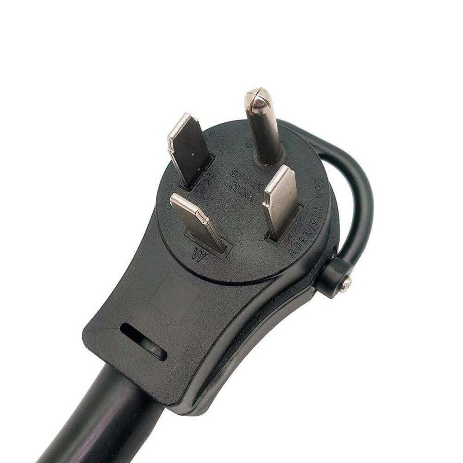 Appliance Extension Cords * | Parkworld 1.5 Ft. 6/3 3-Wire 50 Amp 125/250-Volt 4-Prong Nema 14-60P Plug To 50 Amp 250-Volt 3-Prong 6-50R Welder Adapter Cord